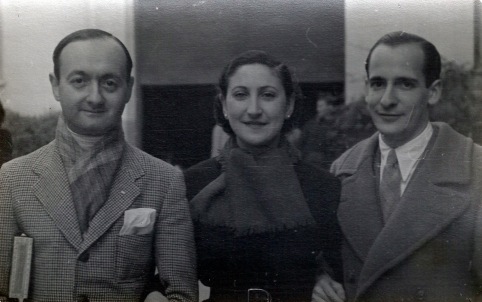 Personalidades de la nobleza y la vida cultural española refugiados en la embajada de Argentina en Madrid en 1936