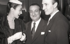 19 de marzo de 1954 Fiesta de onomástica de José Campúa en su casa en el Paseo de Rosales (Madrid)