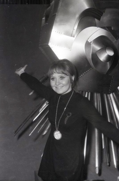 Lulú, representante de Reino Unido y una de las ganadoras del Festival de Eurovisión 1969. Foto. Campúa