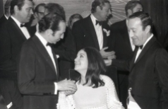 Frida Boccara, representante de Francia, una de las ganadoras de la edición de 1969 del Festival de Eurovisión. Foto. Campúa